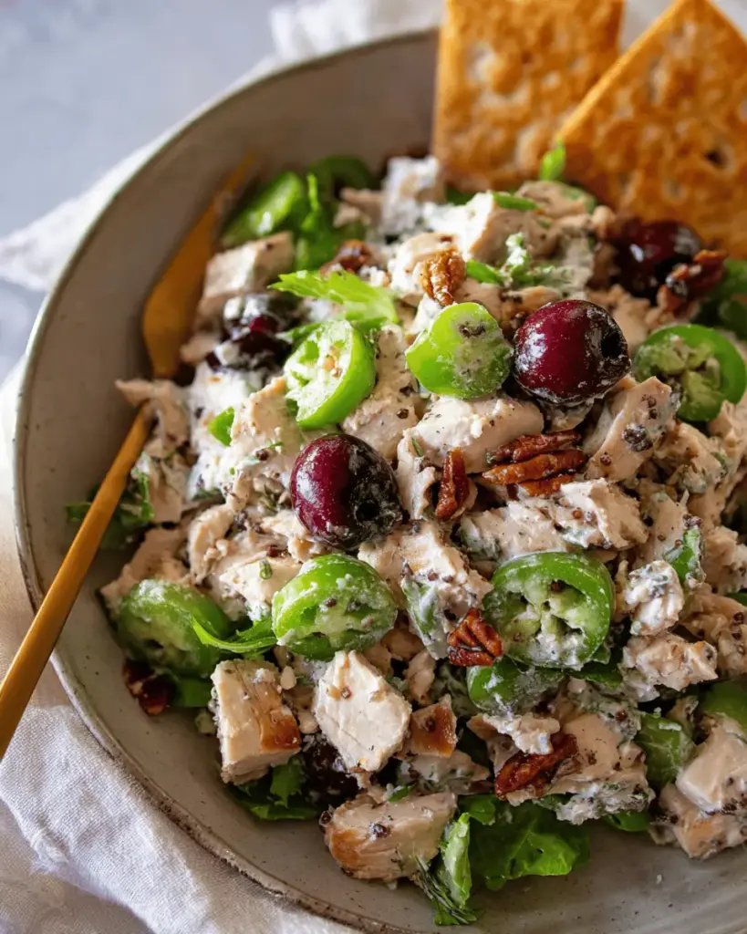Cherry Jalapeno Chicken Salad