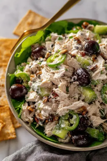 Cherry Jalapeno Chicken Salad