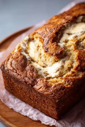 Cream Cheese Banana Bread