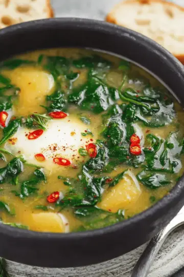 Spinach Potato Soup