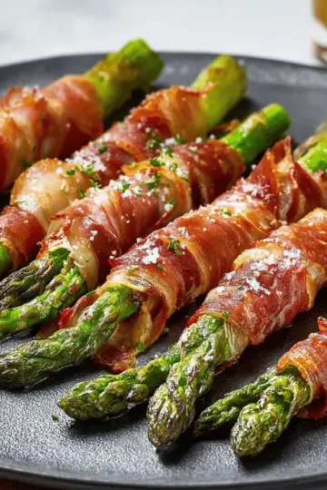 Asparagus Wrapped in Crisp Prosciutto