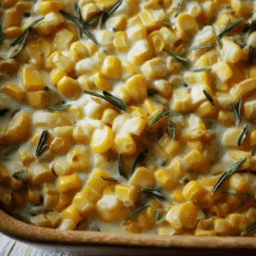 Rosemary Creamed Corn