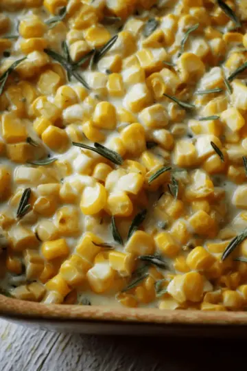 Rosemary Creamed Corn