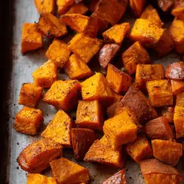 Cinnamon Roasted Sweet Potatoes