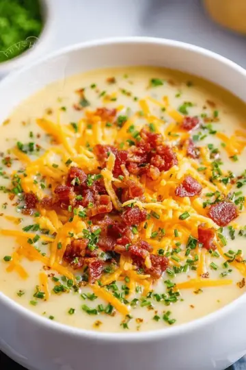 Cheddar Cheese Potato Soup