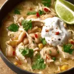 Slow Cooker White Chicken Chili