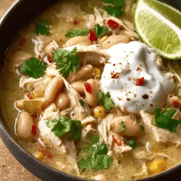 Slow Cooker White Chicken Chili