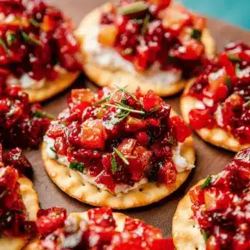 Savory Cranberry Salsa Recipe