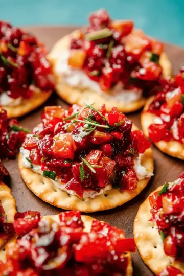 Savory Cranberry Salsa Recipe