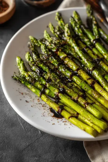 Roasted Asparagus with Balsamic Glaze