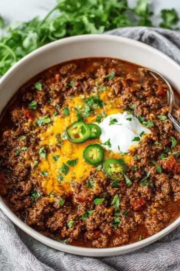 The Best Texas Chili Recipe (No Beans)