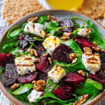 Beetroot and Goat's Cheese Salad