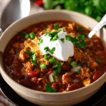 Chicken Chili with Beer