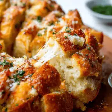 Garlic Parmesan Pull-Apart Bread