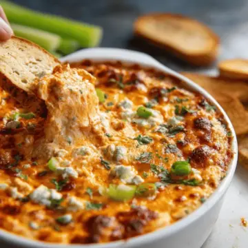 The Best Buffalo Chicken Dip Recipe (+ Video)