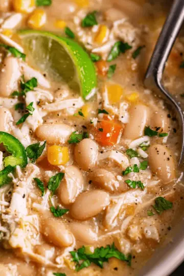 Instant Pot White Chicken Chili