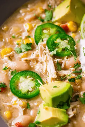 Instant Pot White Chicken Chili