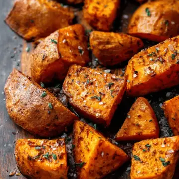 Roasted Sweet Potatoe