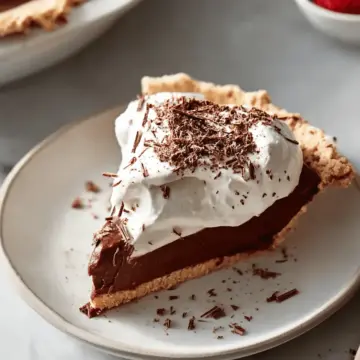 Dairy Free Chocolate Pie