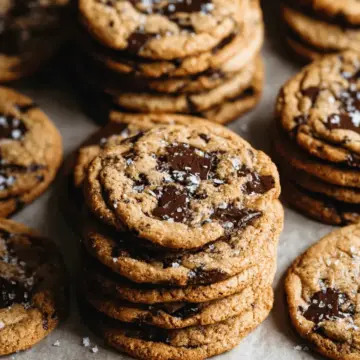 Crispy Chocolate Chip Cookies