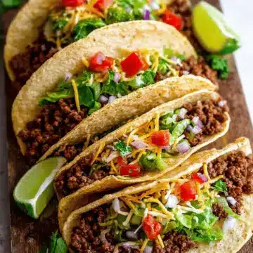 Easy Ground Beef Tacos