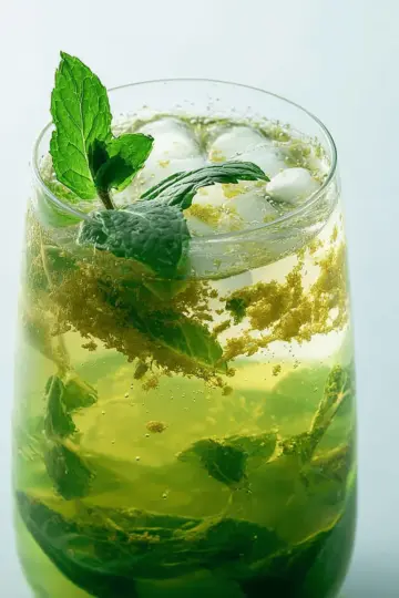 Iced Mint Green Tea