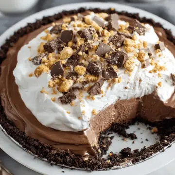 Chocolate Heath Pie