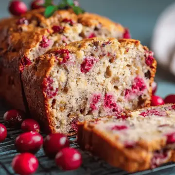 Cranberry Banana Bread