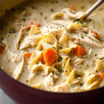 Creamy Chicken Noodle Soup