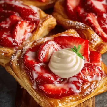 Strawberry Danish