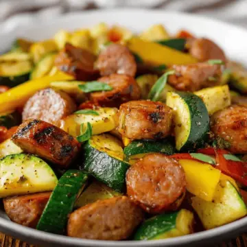 Sausage Zucchini Skillet