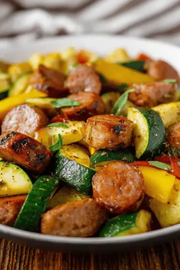 Sausage Zucchini Skillet