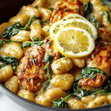 Lemon Chicken Gnocchi
