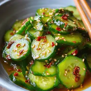 Easy Asian Cucumber Salad