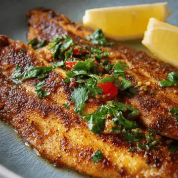 Pan Fried Tilapia