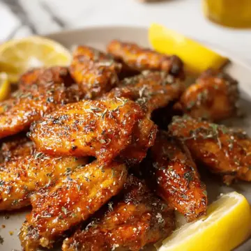 Honey Lemon Pepper Wings