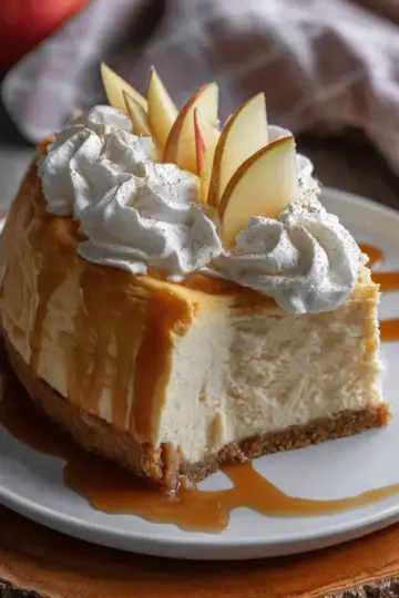Apple Cider Cheesecake