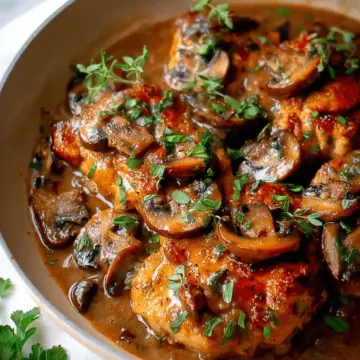 Mushroom Chicken