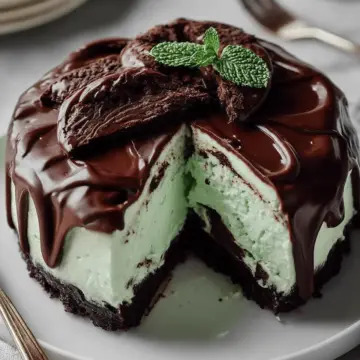 Mint Chocolate Cheesecake