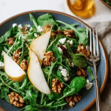 Arugula Pear Salad