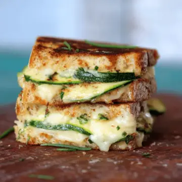 Zucchini Grilled Cheese