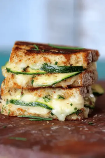 Zucchini Grilled Cheese