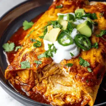 Slow Cooker Chicken Enchiladas