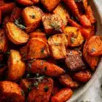 Roasted Sweet Potatoes & Carrots