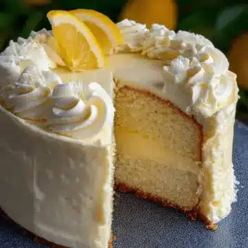 Lemon Cheesecake Cake