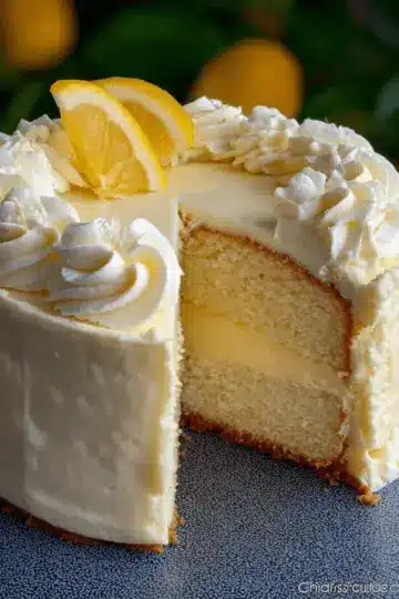 Lemon Cheesecake Cake