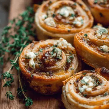 Fig and Goat Cheese Pinwheels