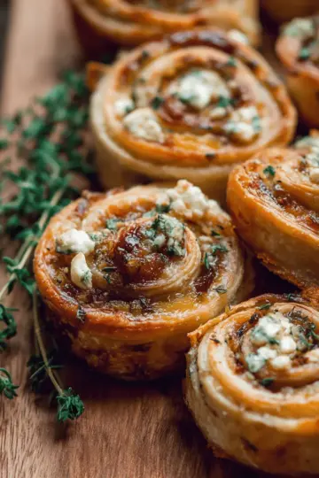 Fig and Goat Cheese Pinwheels