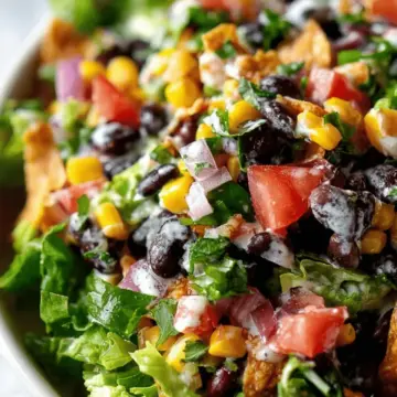 Black Bean Taco Salad Recipe