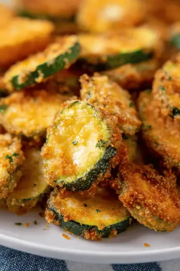 Crispy, Buttery Fried Zucchini